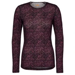 Icebreaker 200 OASIS LS CREWE LICHEN Damen - Funktionsshirt